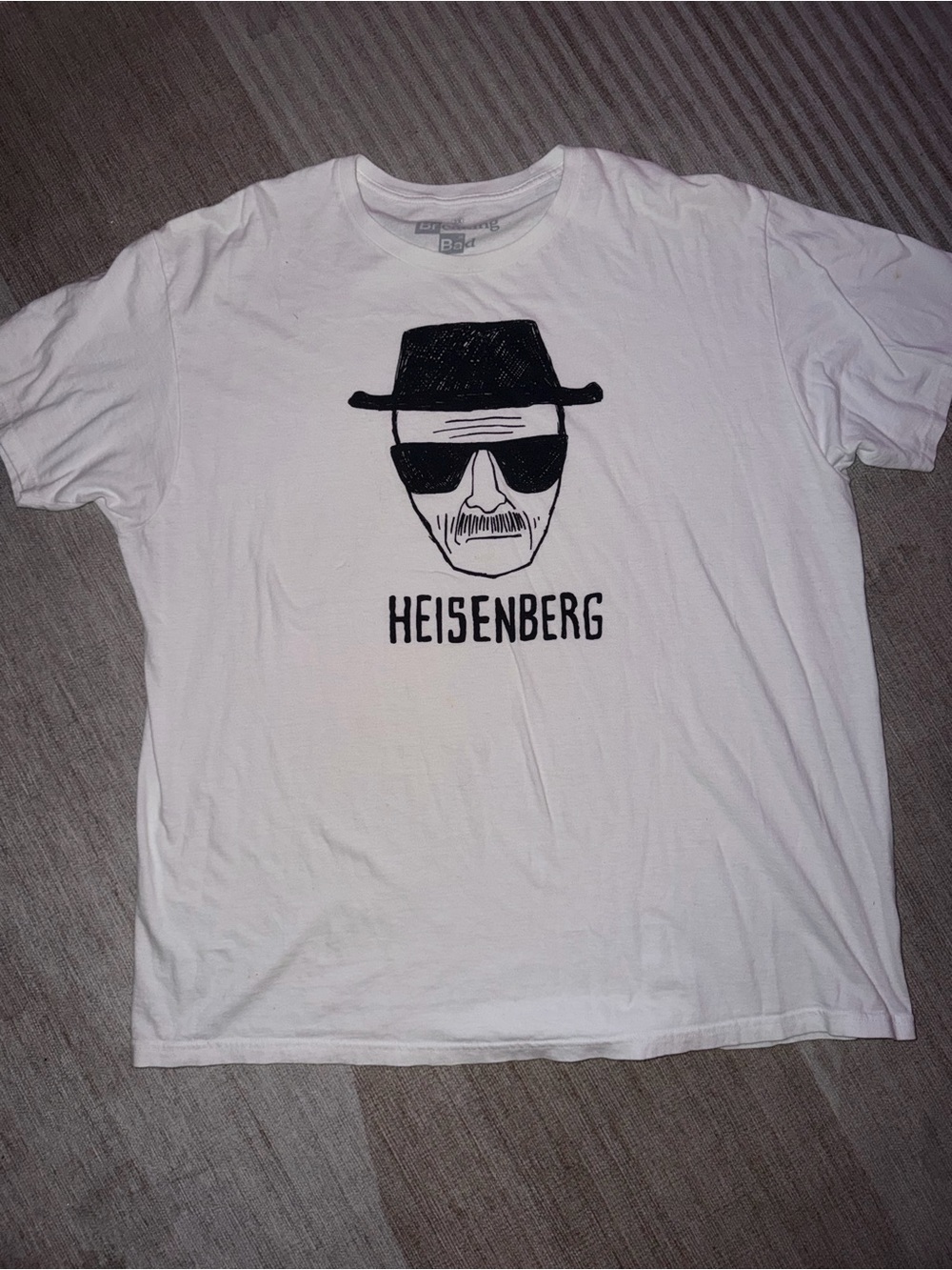Breaking Bad White Heisenberg Graphic Tee - Men